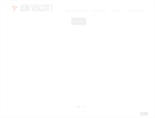 Tablet Screenshot of jonviscott.com